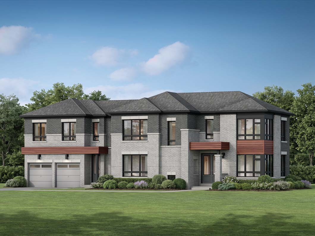 Uptown Woodbridge single-family home rendering